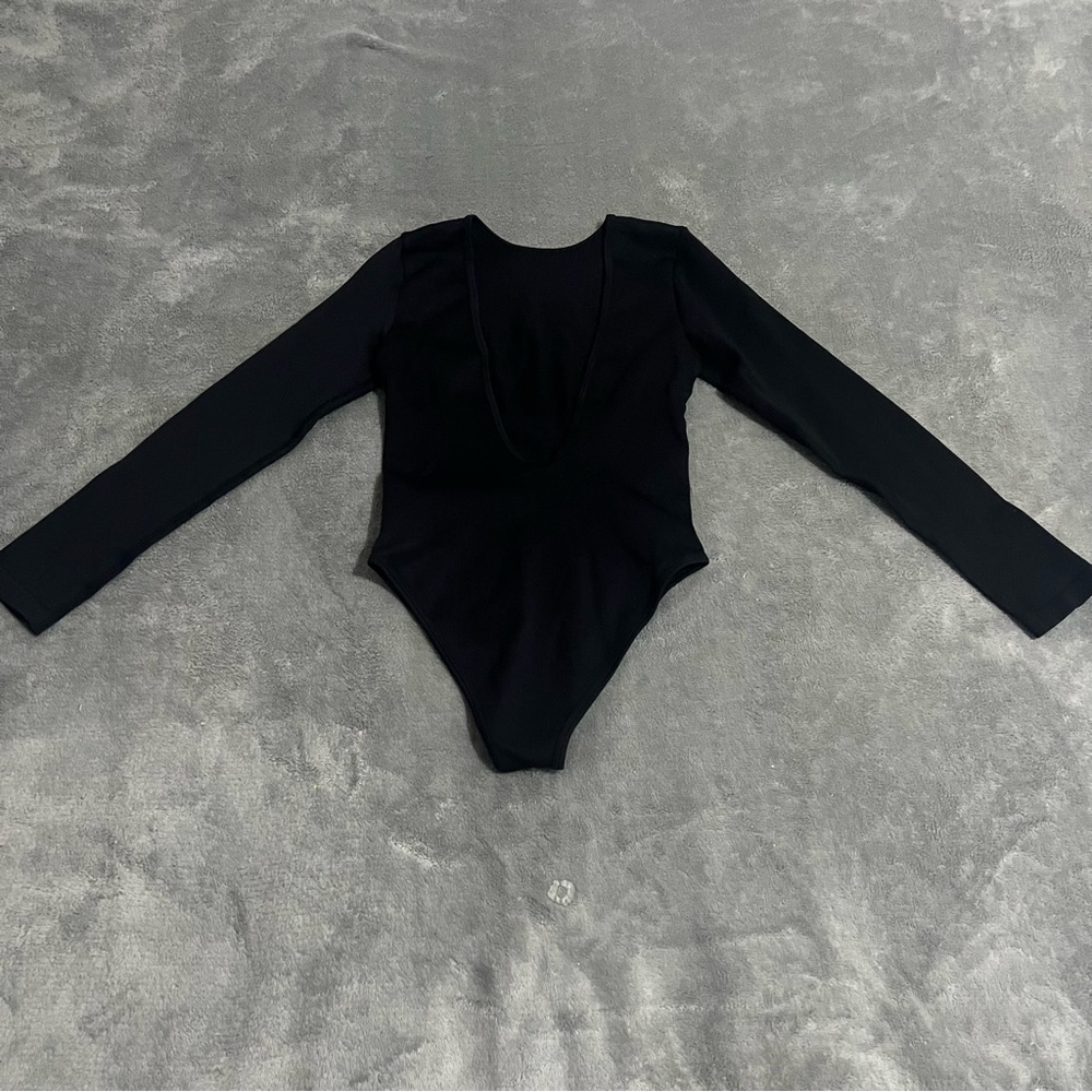 OQQ BodySuits girdle with compression in the abdomen • Black♠️